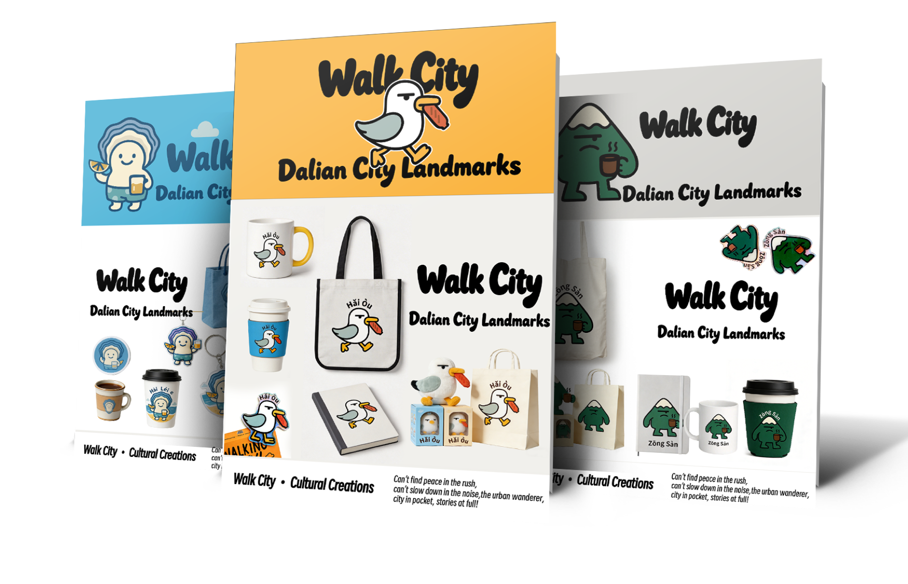 Walk City visual identity work